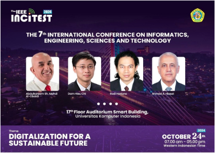 International Conference on Informatics Engineering, Science &amp; Technology (INCITEST) 2024